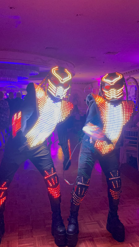 Hire Dancing and Giant LED Party Robots in Cincinnati, Lexington KY